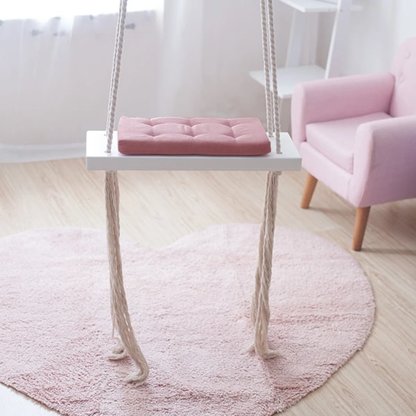 Babygynge - Børnegynge - Skumsæde - Reblængde 5 m - Glat overflade - Rene syninger - 0–3 år