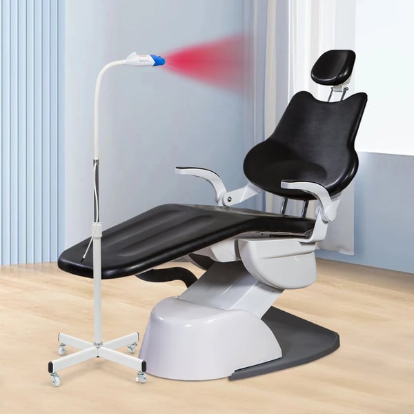 LED-tandblegningslampe - Lodret 36 W - Dobbeltfarvet - Sterilisering 134 °C - EU-stik - LED-rør x10 - Hvid