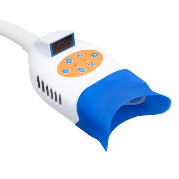 LED-tandblegningslampe - Lodret 36 W - Dobbeltfarvet - Sterilisering 134 °C - EU-stik - LED-rør x10 - Hvid