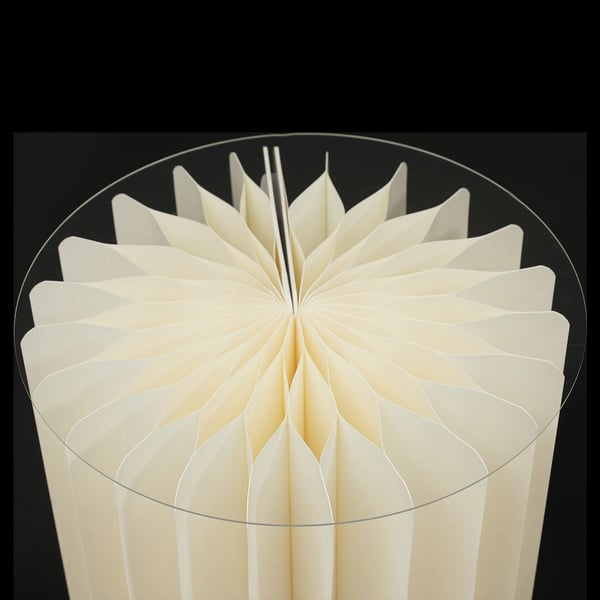 Blomsterstand i pap - Bryllupsblomsterstand - 3-pak - 40/60/80 cm højde - Med PVC-panel - 44 papirark - Selvmontering
