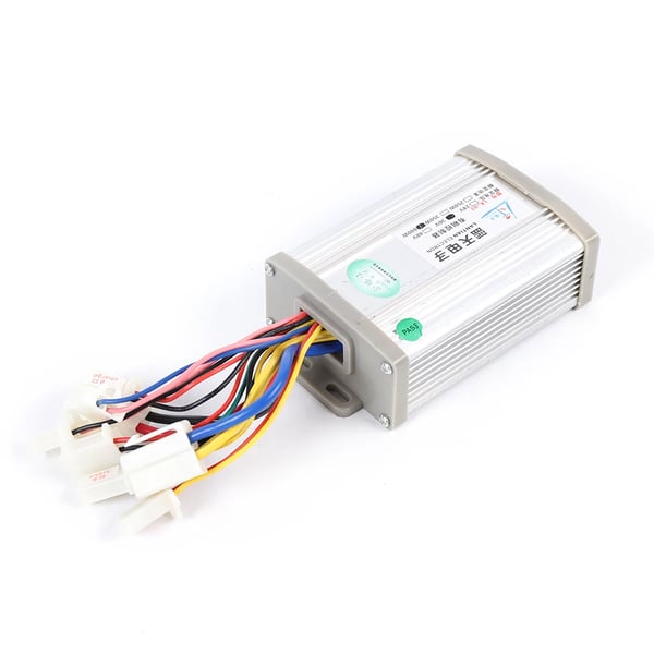 Sähkömoottorisarja - MY1020 800W 36V DC - Harjallinen - Ohjain ja kaasukahva - Kierrosluku 2750 r/min - Ratas 25H 11T - Skootteri, kart, ATV - Musta