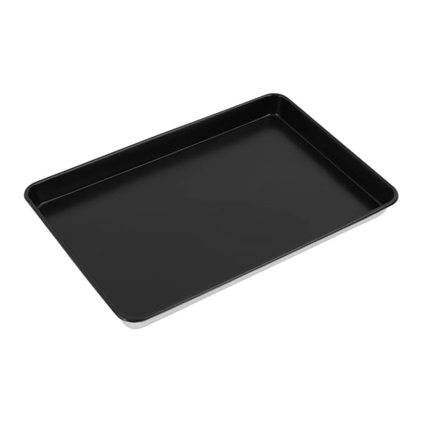 Bakplåt - Bageriplåt 60×40×4,6 cm - Aluminiumlegering - Ugnssäker upp till 250°C - Svart