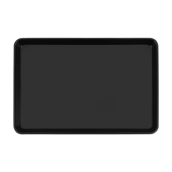 Bageplade - Bradepande 60×40×4,6 cm - Aluminiumlegering - Tåler op til 250°C - Sort