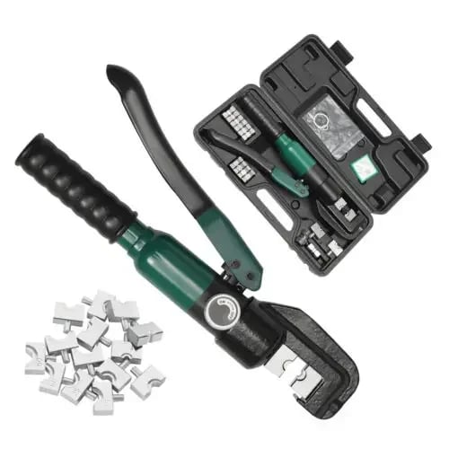 Hydraulisk crimp- og presstang - YQK-70 - Manuel - Højtryk - Til kobberrør og kabler - Til metal - Grøn