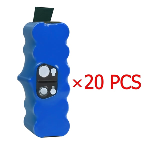 Vara-akku robotti-imuri 500-sarjaan - Li-ion akkupaketti - 14,4 V - 5000 mAh - 20 kpl - Suuri kapasiteetti - Harmaa