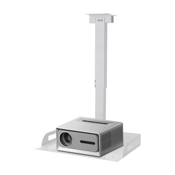 Projektorbeslag - Loftmontering - Universal pasform - Justerbar - Bæreevne 14 kg - Sort