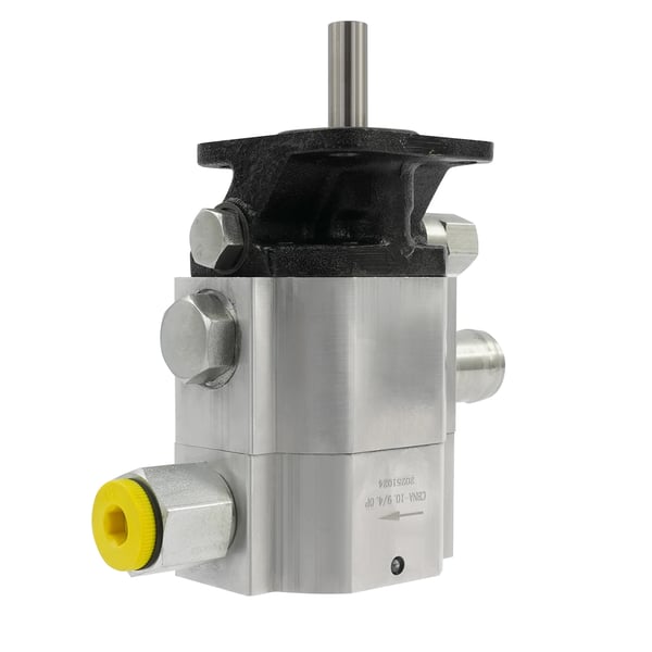 Hydraulisk vedklyvspump - Hydraulpump - För vedklyv/stockklyv - För hydraulolja - För tippvagnar och gaffeltruckar - Svart