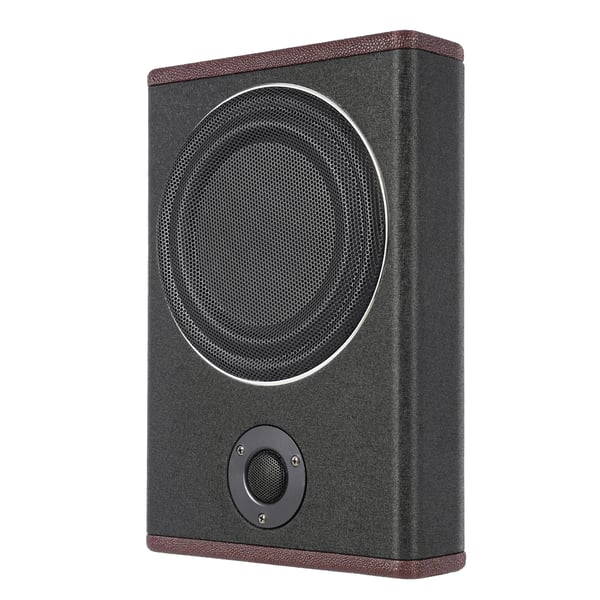 Bilsubwoofer - Aktiv under-sätes baslåda - 20 cm - Ultra Tunn - 600 W - 12 V DC - Kompakt