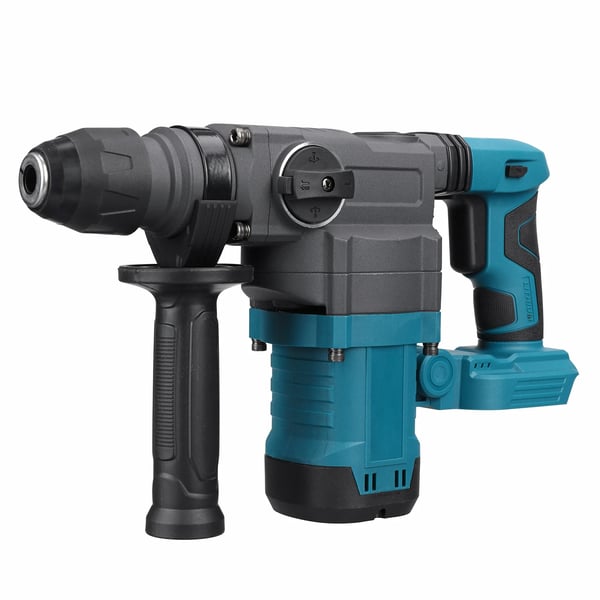 Poravasara - Akkukäyttöinen - 18V Harjaton - 2 Akkua - 10 J Iskuenergia - 3300 rpm - 26 mm Poraushalkaisija - Sininen