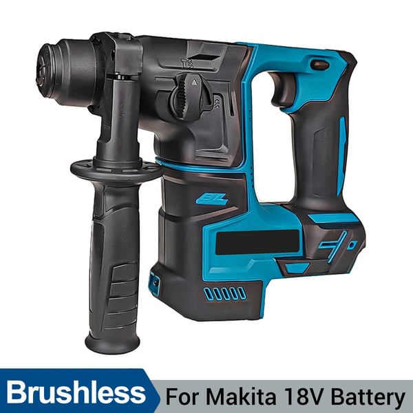 Børsteløs batteridrevet borehammer - Rotationshammer - Boring & mejsling - 4800 omdr./min - 3300 W - 21 V - Uden batteri - Brun