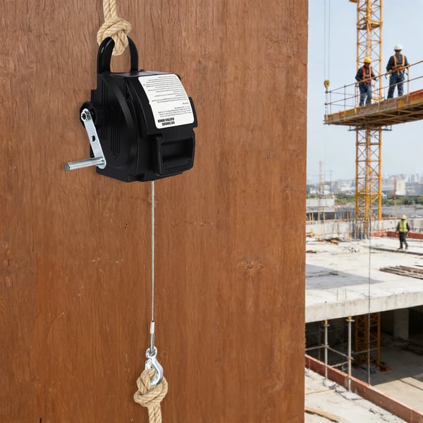 Elektrisk spil - 12V 300W - Trækkraft 907 kg - Rullelast 2721 kg - Kabel-/håndbetjening - Stål + ABS - 3 m strømkabel - Sort