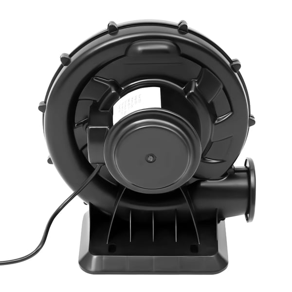 Luftblæser - Hoppeborgspumpe til oppusteligt legetøj - 220 V - 250 W - 420 m³/t - Højt tryk - Radialblæser - Kommerciel - Sort
