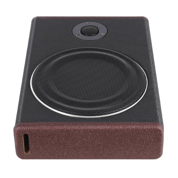 Aktiivinen auton subwoofer - Erittäin ohut alipenkkimalli - 600 W max, 200 W RMS - 12 V - Kompakti 34,5×26×6,8 cm - Musta
