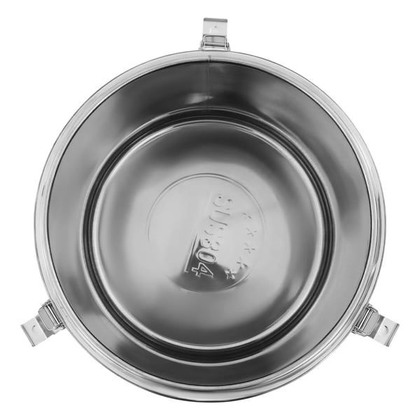 Termobeholder til suppe - Isoleret beholder 30 L - Rustfrit stål 304 - 34,5 x 38,5 cm - Til kommerciel brug - Stor kapacitet - Sølv