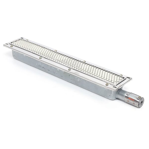 Gas infrarød keramisk brænder - Varmeplade - Industrivarme - Størrelse 41 x 8 x 5,8 cm - Rustfrit stål + jern - Til fødevaretørring, BBQ, grill