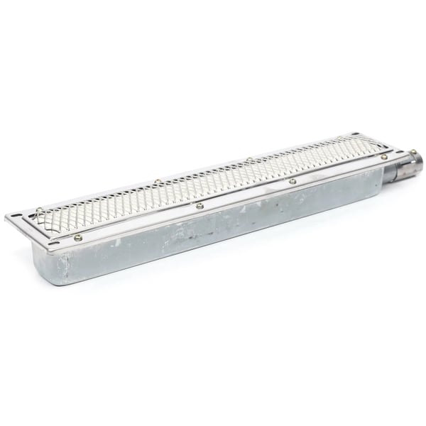 Gas infrarød keramisk brænder - Varmeplade - Industrivarme - Størrelse 41 x 8 x 5,8 cm - Rustfrit stål + jern - Til fødevaretørring, BBQ, grill