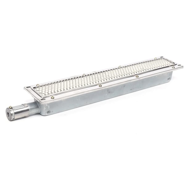 Gas infrarød keramisk brænder - Varmeplade - Industrivarme - Størrelse 41 x 8 x 5,8 cm - Rustfrit stål + jern - Til fødevaretørring, BBQ, grill
