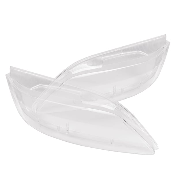 Bil forlygteglas - Linsedæksel - 1 par - ABS-plast - Til forlygter - Passer 6 2003–2008