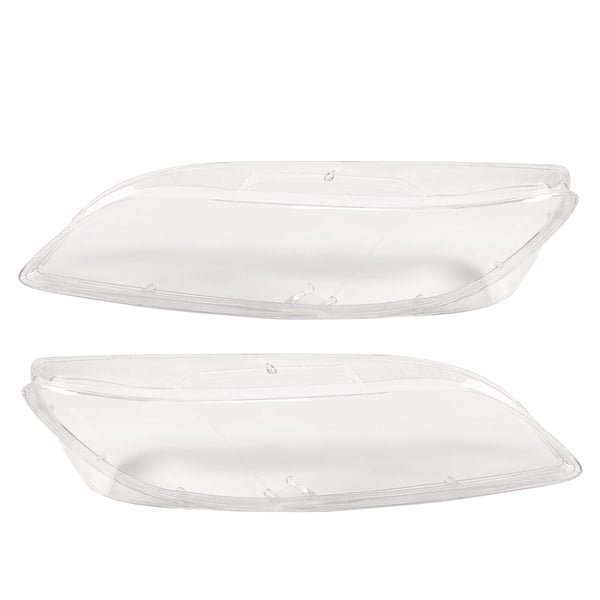 Bil forlygteglas - Linsedæksel - 1 par - ABS-plast - Til forlygter - Passer 6 2003–2008