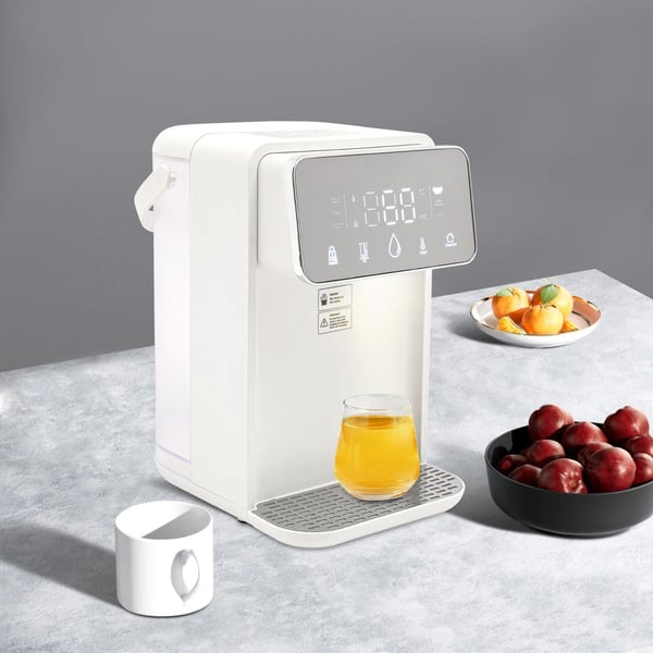 Varmtvandsdispenser - Instant vanddispenser - Kapacitet 3,5 l - Effekt 2000 W - Digitalt display - Hurtig opvarmning - Til kaffe & te - Hvid