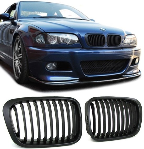 Urheilu munuaisritilä mattamusta BMW 3-sarja E46 98-01
