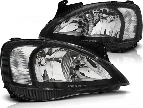 Ajovalot OPEL CORSA C 11 00-09 06 MUSTA