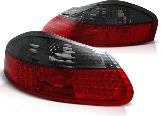 Baglygter PORSCHE BOXSTER 96-04 RØD RØG LED