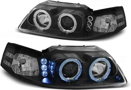 Ajovalot kaksoishalorenkaat FORD MUSTANG 98-04 ANGEL EYES MUSTA