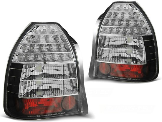 Takavalot HONDA CIVIC 09 95-02 01 3D MUSTA LED