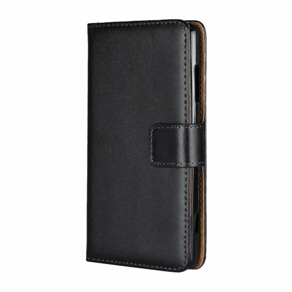 SKALO Motorola Moto G32 Flip Cover m. Pung i Ægte Læder SKALO Motorola Moto G32 Flip Cover m. Pung i Ægte Læder