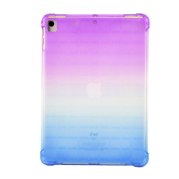 SKALO iPad 10.2 Gradient TPU Suojakuori - Violetti-Sininen