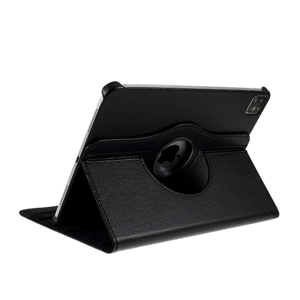 SKALO iPad Pro 11" 360 Litchi Flip Cover - Sort
