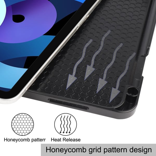 SKALO iPad Air (2020/2022) Trifold Suojakotelo - Harmaa
