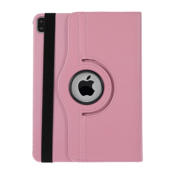SKALO iPad Pro 11" 360 Litchi Flip Cover - Pink
