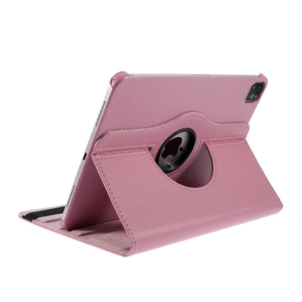 SKALO iPad Pro 11" 360 Litchi Flip Cover - Pink