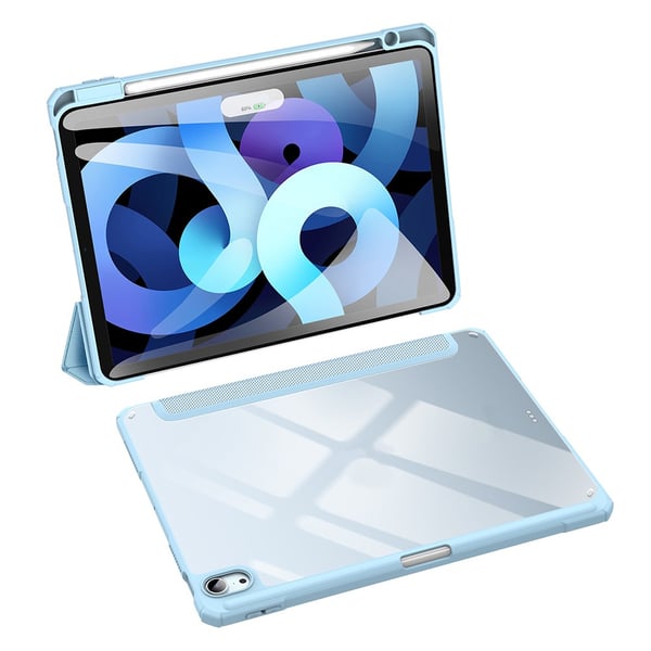 DUX DUCIS iPad Air (2020/2022) TOBY Series Trifold Flip Cover - Turkis