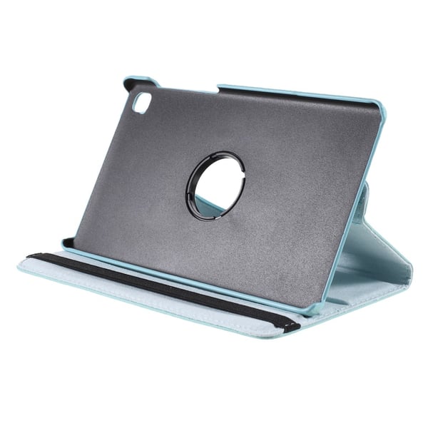 SKALO Samsung Tab A7 Lite 360 Litchi Flip Cover - Turkis