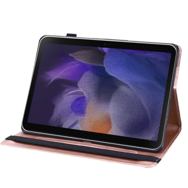 SKALO Samsung Tab A8 10.5 (2021/2022) Mandala Flip Cover - Rosa guld