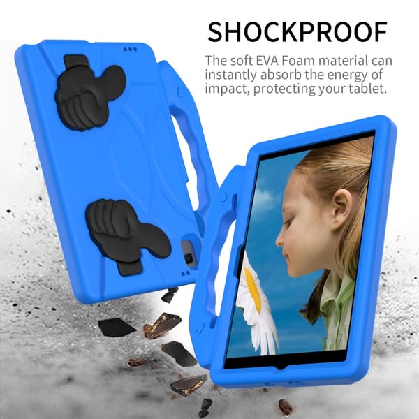 SKALO Samsung Tab A8 10.5 (2021/2022) Thumb Up Børneskal - Blå