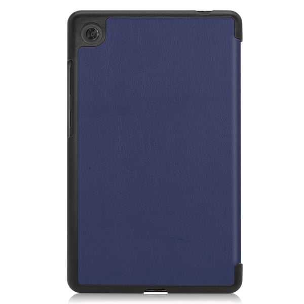 SKALO Lenovo Tab M7 (Gen 2/3) Trifold Flip Cover - Mørkeblå