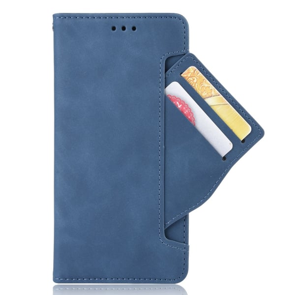 SKALO Motorola Moto G22 6-RUM Pungetaske - Blå