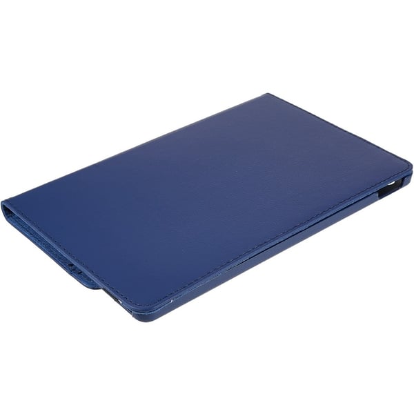 SKALO Lenovo Tab M10 Plus 10.6" (Gen 3) 360 Litchi Flip Cover - Mørkeblå