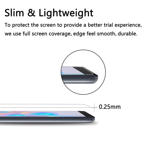 SKALO Samsung Tab S6 Lite Karkaistu Lasi Näytönsuoja
