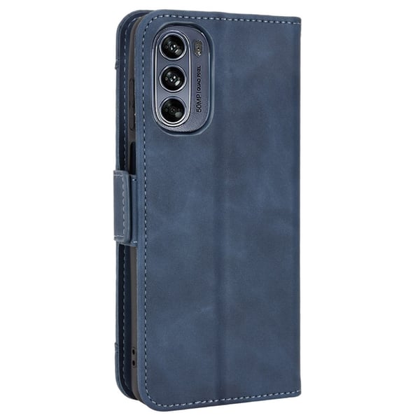 SKALO Motorola Moto G62 5G 6-RUM Pungetaske - Blå