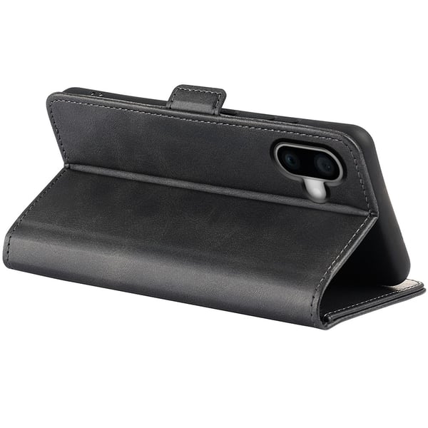 SKALO iPhone 16 Pro Premium Wallet Flip Cover - Sort