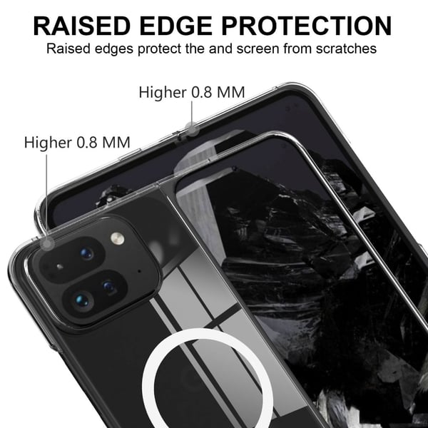 SKALO Google Pixel 9 Pro Fold Hybrid TPU+Acrylic Cover