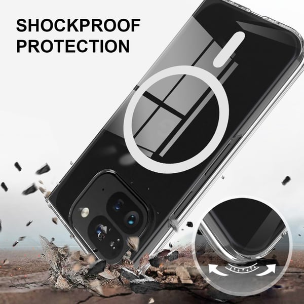 SKALO Google Pixel 9 Pro Fold Hybrid TPU+Acrylic Cover