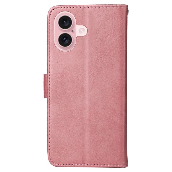 SKALO iPhone 16 PU-nahkainen Lompakkokotelo