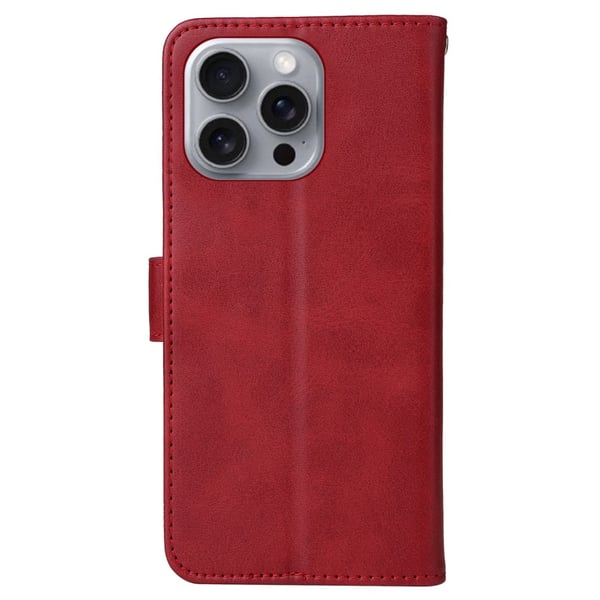 SKALO iPhone 16 Pro Max PU-nahkainen Lompakkokotelo