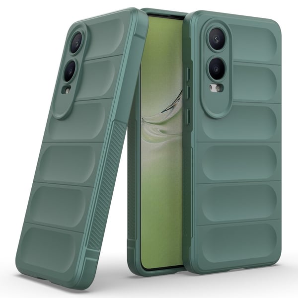 SKALO OnePlus Nord CE4 Lite 5G Rugged Bumpers TPU-Cover - Grøn